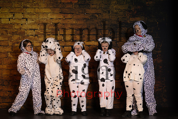 101 Dalmatians youth theatre production at Next Generation Theatre in Brewer Maine by Humble Sight Photography