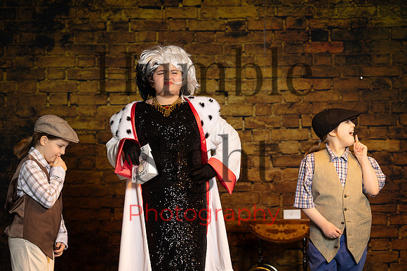 101 Dalmatians youth theatre production at Next Generation Theatre in Brewer Maine by Humble Sight Photography