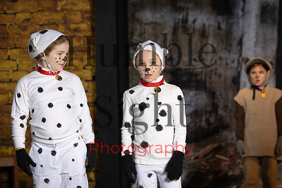 101 Dalmatians youth theatre production at Next Generation Theatre in Brewer Maine by Humble Sight Photography