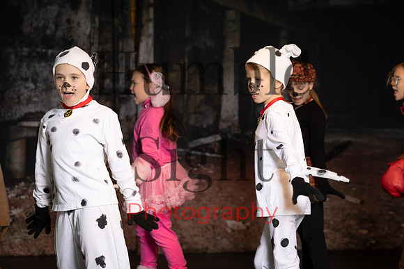 101 Dalmatians youth theatre production at Next Generation Theatre in Brewer Maine by Humble Sight Photography