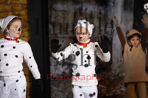 101 Dalmatians youth theatre production at Next Generation Theatre in Brewer Maine by Humble Sight Photography