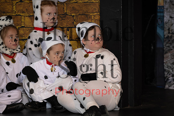 101 Dalmatians youth theatre production at Next Generation Theatre in Brewer Maine by Humble Sight Photography