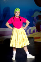 Dress rehearsal for SpongeBob youth production in Maine