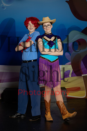 SpongeBob youth theatre rehearsal at Next Generation Theatre Maine