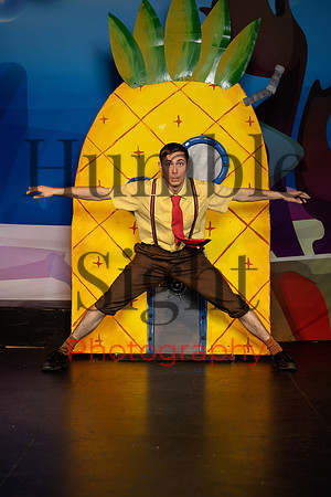 Youth theatre stage rehearsal Bangor Maine