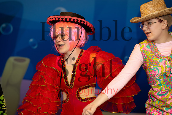 SpongeBob youth theatre rehearsal at Next Generation Theatre Maine