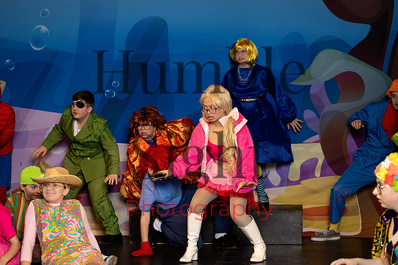 Youth theatre stage rehearsal Bangor Maine