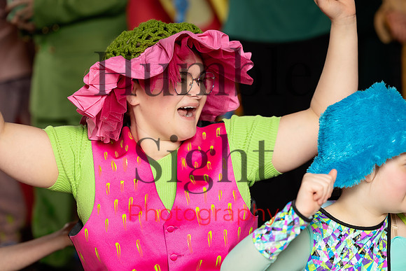 Youth theatre stage rehearsal Bangor Maine