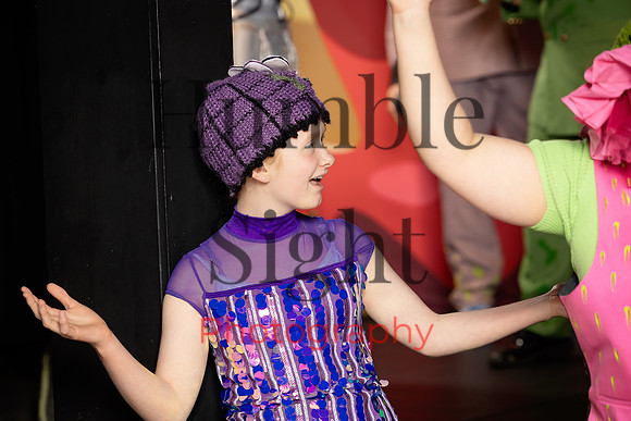 SpongeBob youth theatre rehearsal at Next Generation Theatre Maine