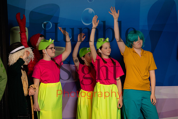 Behind the scenes youth theatre performance Maine