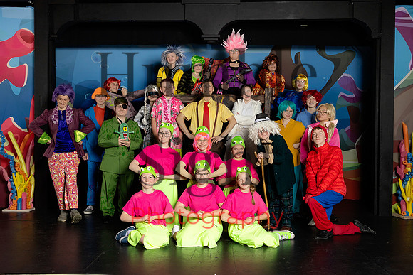 Youth theatre stage rehearsal Bangor Maine
