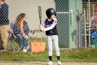 Little League baseball action in central Maine