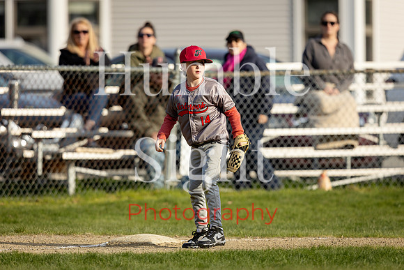 Youth baseball game Holbrook vs Orrington Maine