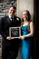 Brewer High School senior prom couples portraits 2026