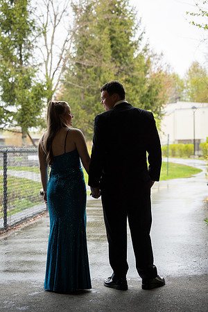 Couples prom session in Bangor area Maine