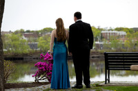 Formal prom portraits in Brewer Maine
