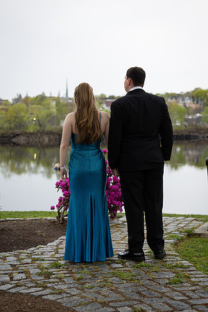Nathan and Bre senior prom portraits May 2026
