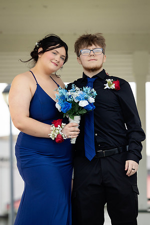 Couples prom portrait session near Bangor Maine