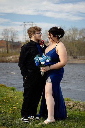 Old Town High School prom couples portraits 2026