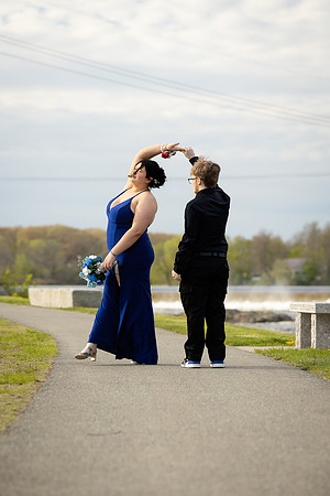 Formal prom photography in Old Town Maine