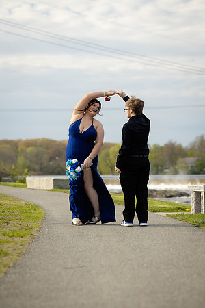 Old Town High School prom portraits May 2026