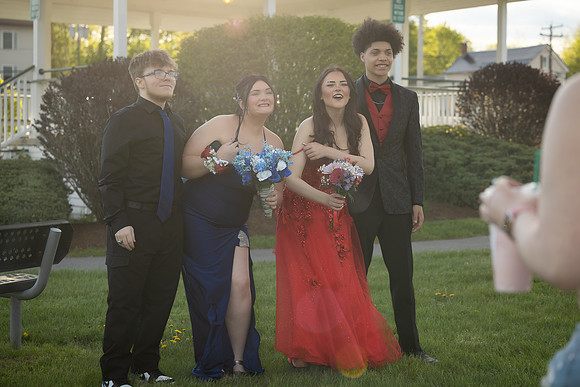 Old Town High School prom portraits May 2026