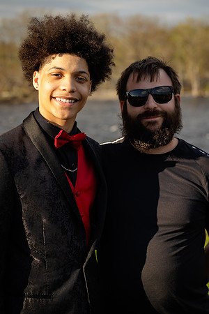 Old Town High School prom couples portraits 2026
