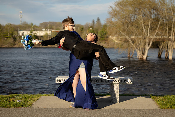 Old Town High School prom portraits May 2026