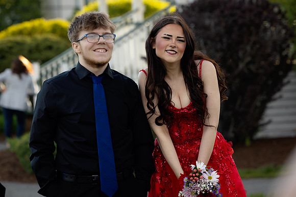 Old Town High School prom couples portraits 2026