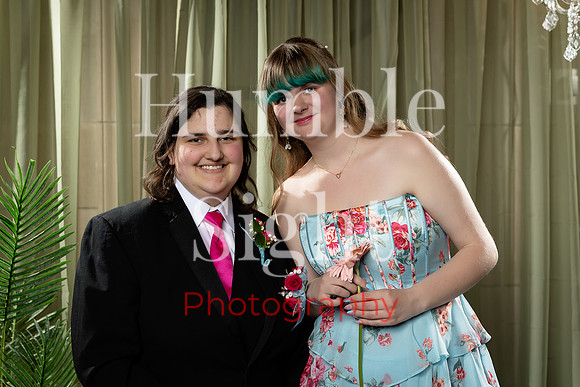 John Bapst Memorial High School prom portraits 2026
