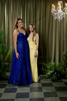 Group prom portraits at John Bapst prom
