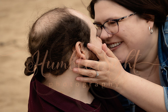 Engaged couple portraits in Bar Harbor area Maine