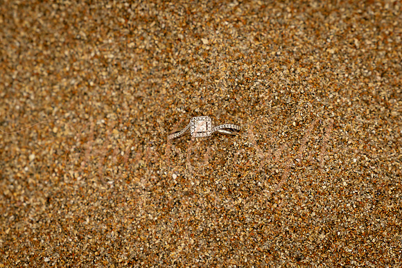 Maine adventure engagement session for 2027 wedding couple