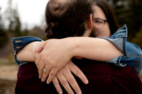Maine adventure engagement session for 2027 wedding couple