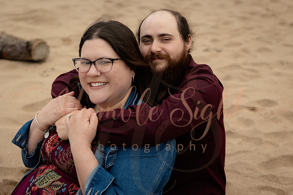 Destination engagement session in Acadia National Park