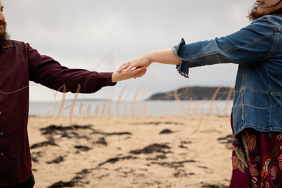 Destination engagement session in Acadia National Park