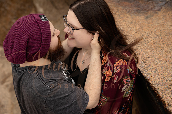 Destination engagement session in Acadia National Park