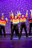 Colorful dance performance at Gracie Theatre in Bangor