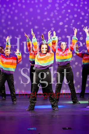 Colorful dance performance at Gracie Theatre in Bangor