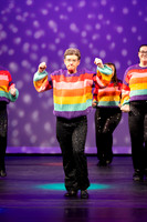 Colorful dance performance at Gracie Theatre in Bangor