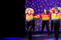 Group dance performance at Kaleidoscope recital 2026