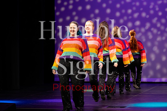 Colorful dance performance at Gracie Theatre in Bangor
