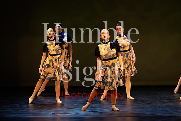 Colorful dance performance at Gracie Theatre in Bangor