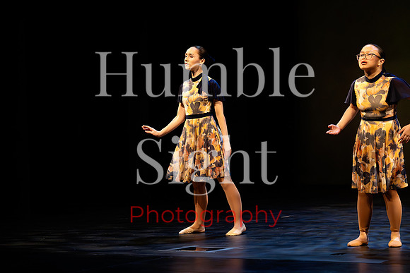 Colorful dance performance at Gracie Theatre in Bangor