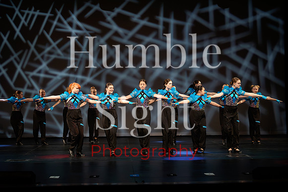 Group dance performance at Kaleidoscope recital 2026