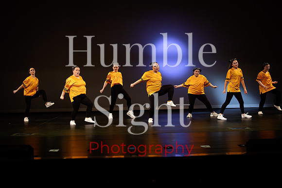Group dance performance at Kaleidoscope recital 2026