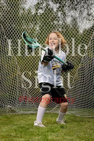 Athlete branding portrait for lacrosse player
