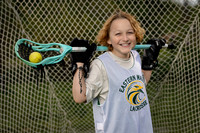 Lacrosse player editorial sportrait session