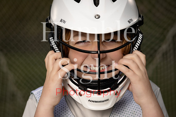 Eastern Maine lacrosse player sports photography