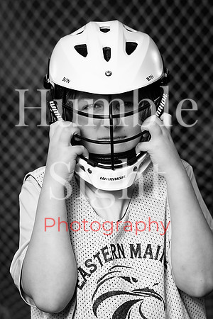 Maine athlete portrait photography with creative lighting